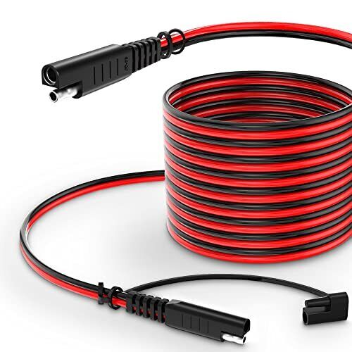 Electop 15Feet SAE to SAE Extension Cable, Quick Connect Disconnect SAE Power Co