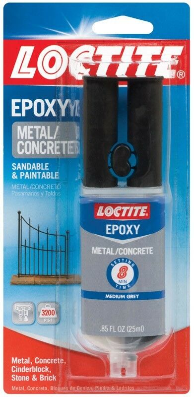 New! Loctite Metal And Concrete Epoxy 3200 Psi 1919325