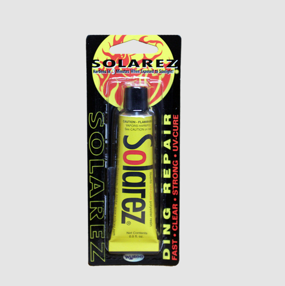 Solarez UV Cure Polyester Ding Repair (0.5 Oz) Fast Cure Surfboard Repair Kit
