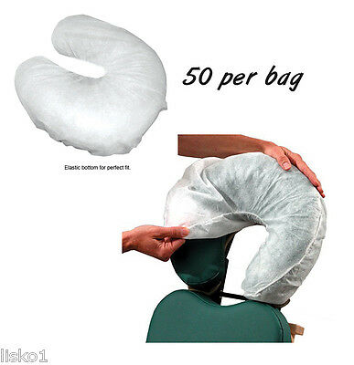 Massage Table Face Cradle Covers 50- Per Bag  Disposable #fsc-519