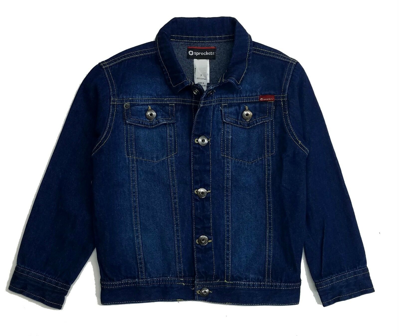 Denim Jacket Boys Baby Toddler Kids Jeans Outwear Coat Clothes 12 Months - 7 nwt