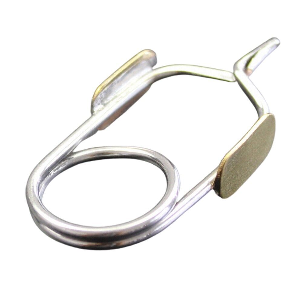 Stainless Steel Hackle Pliers/Fly Tying Tool Hackle Clip/Feather Material Pliers
