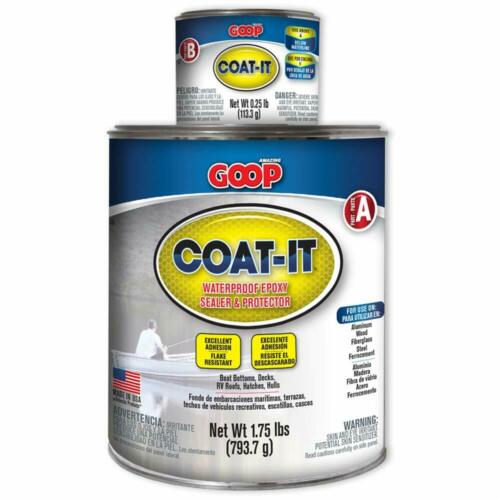 Goop 5400040 Coat-It Waterproof Epoxy Sealer & Protector - 2 lb Kit