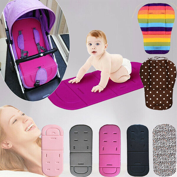 Universal Baby Stroller Soft Cushion Pram Pushchair Car Seat Kids Liner Pad Mat