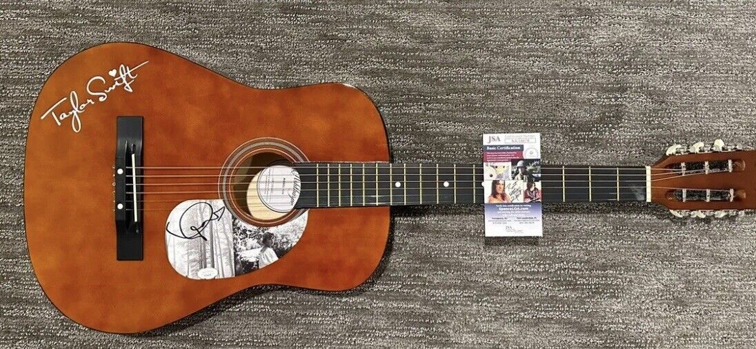 Taylor Swift Signed Autographed Acoustic Guitar JSA COA