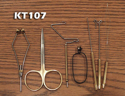 Fly Tying Starter Tool Kit - 7 Piece - Kt107