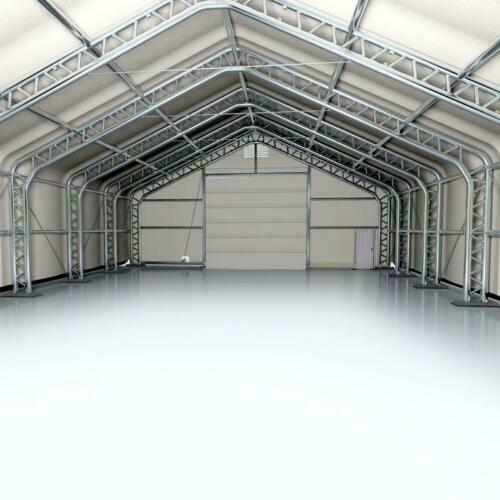 Covermore Double Truss 50x100x23 (32oz Pvc) Tension Fabric Storage Building Barn