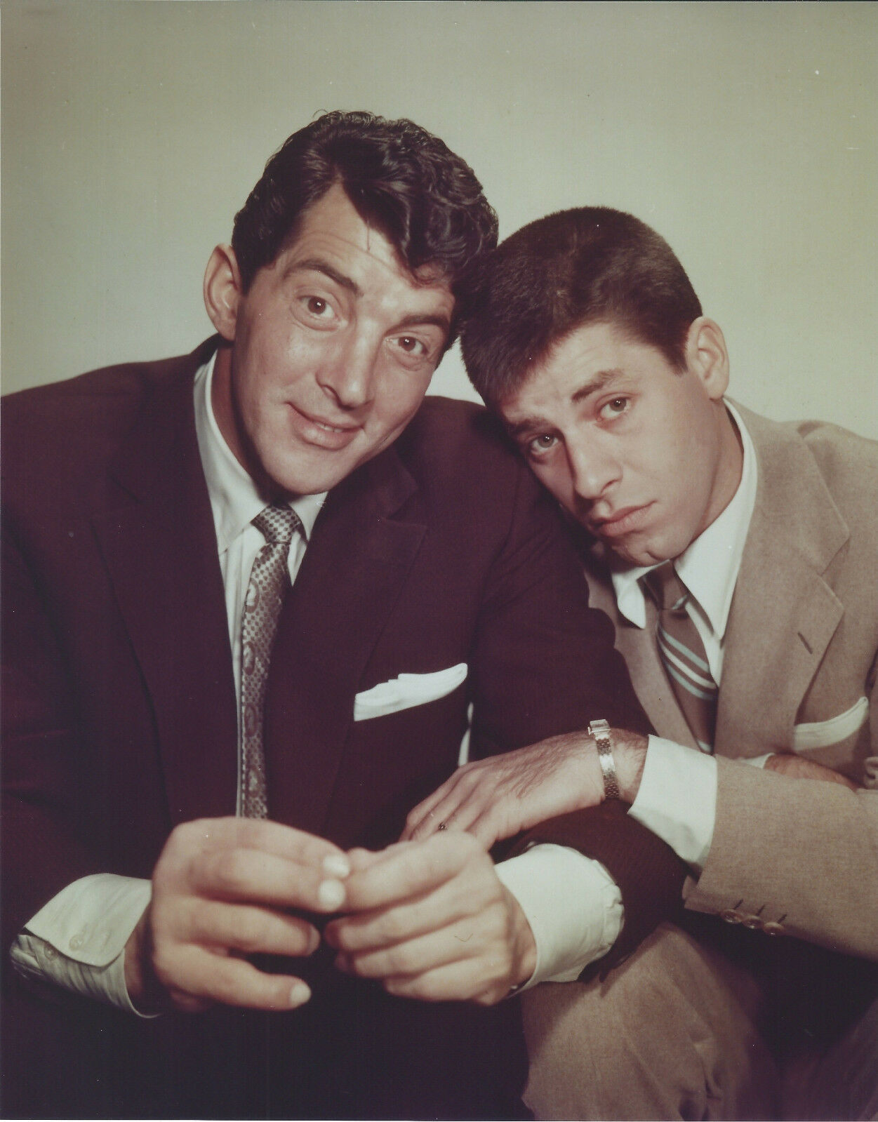 Martin & Lewis 8 X 10 Photo With Ultra Pro Toploader
