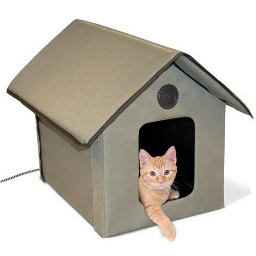 Outdoor Kitty House Kh3990 - 22" X 18" X 17"