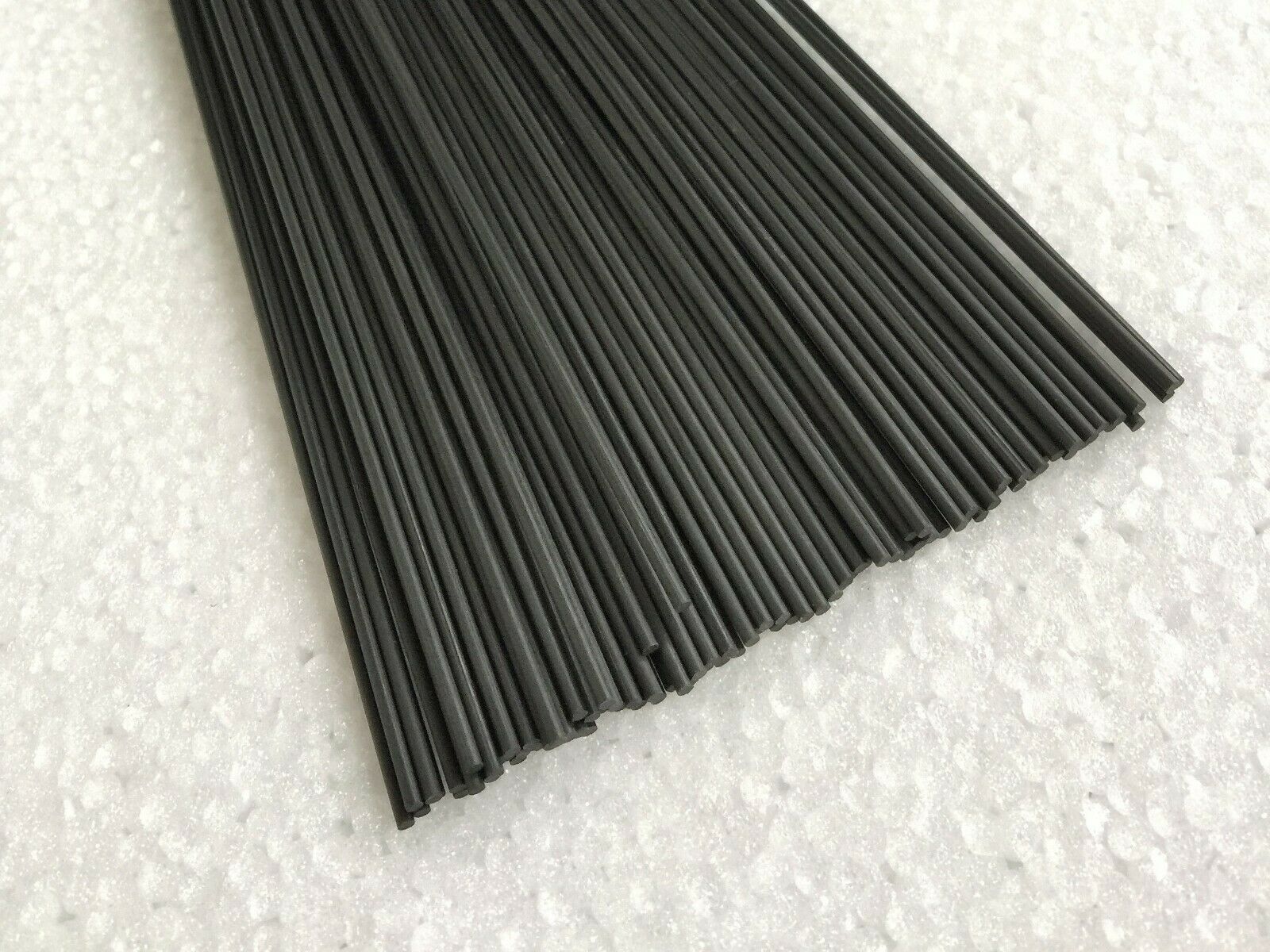 Pultruded Carbon Fiber Rod Round 2mm Dia X 1000mm 2.0