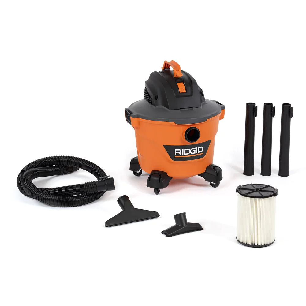 RIDGID 9 Gal. 4.25-Peak HP NXT Wet/Dry Shop Vacuum with Filter, Hose and Accesso