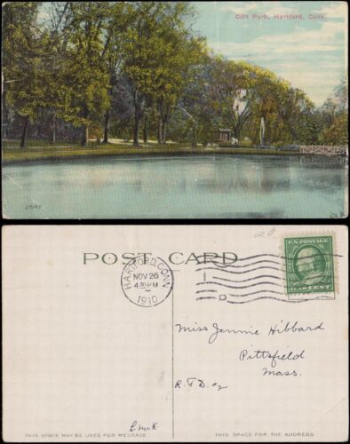 Used, Colt Park, Hartford CT, 1910 to Pittsfield MA