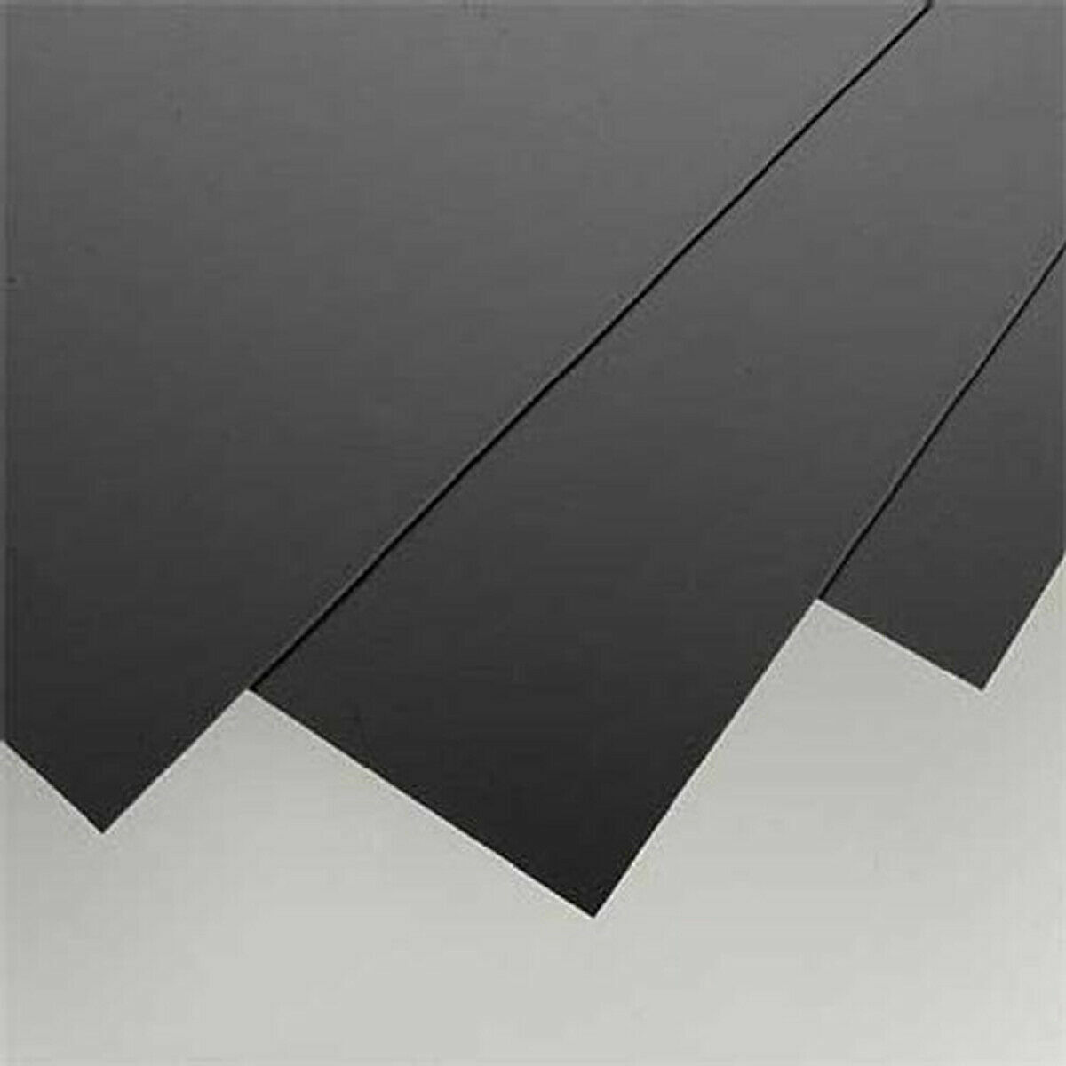 Black Sheet .040x8x21 (3) Styrene by Evergreen Scale Models EVG9115