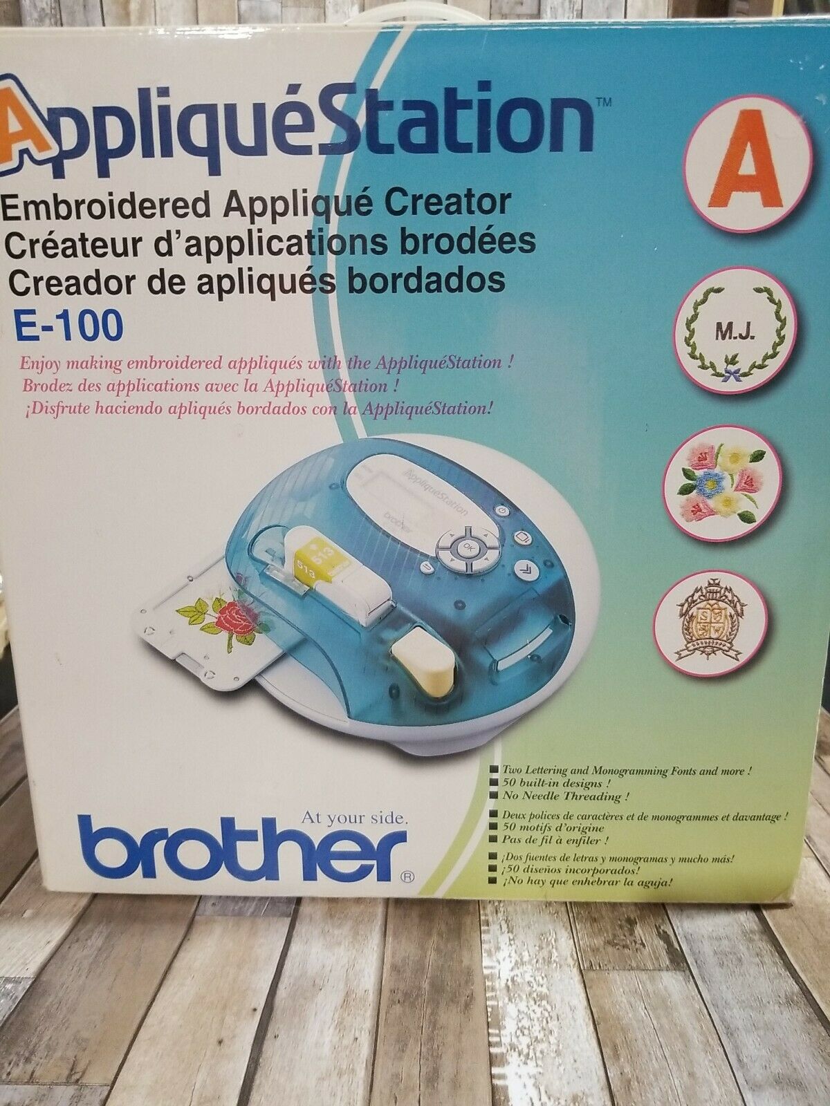 Brother Applique Station E100 Computerized Sewing Machine