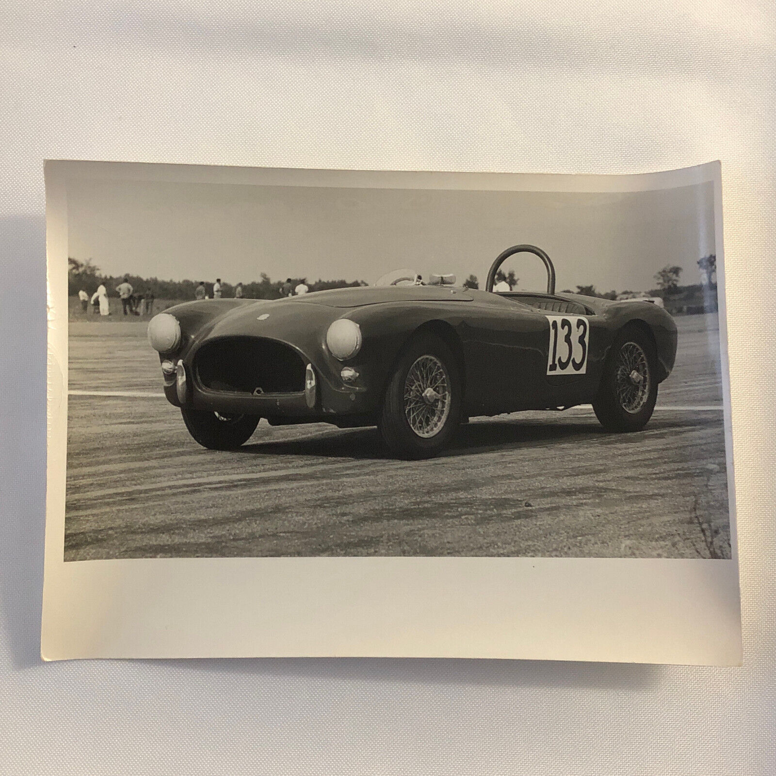 Vintage AC Bristol Racing Car Photo Photograph Print Cobra