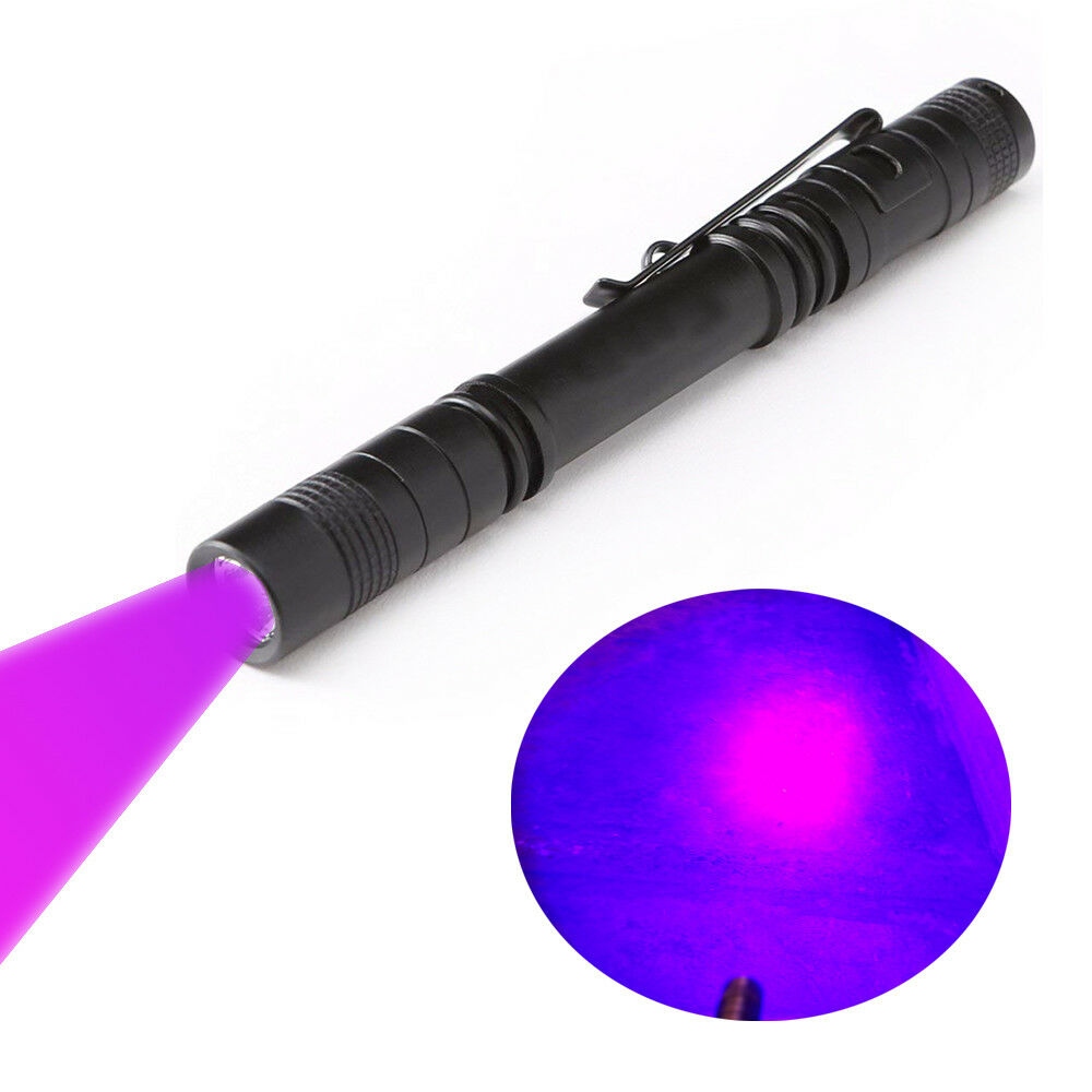 Ultra Bright 395nm Uv Pen Light Flashlight Curing Uv Resin Fly Tying Blacklight