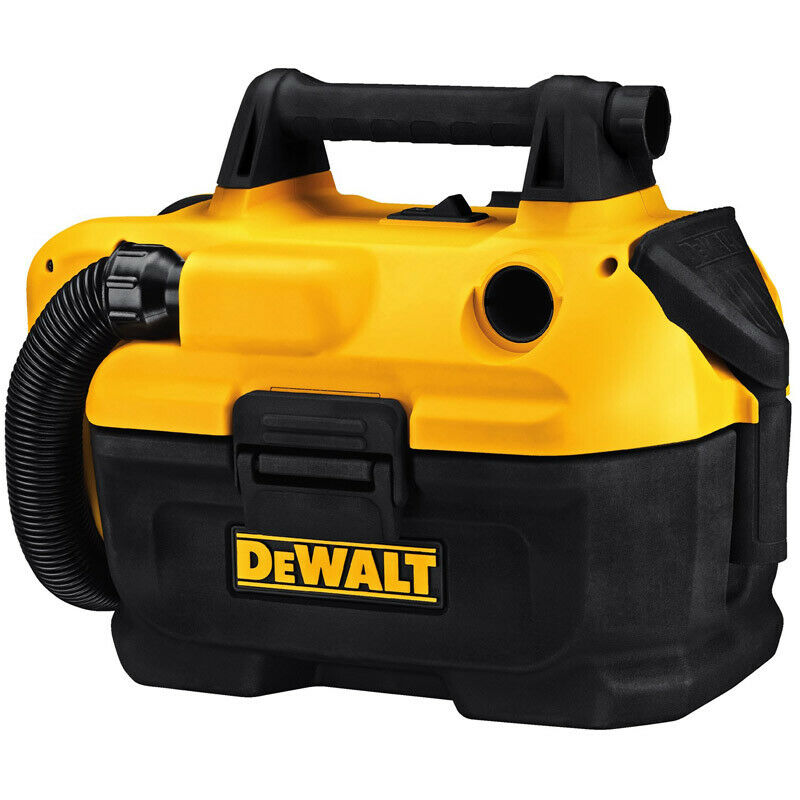 Dewalt Max 2 Gal. Cordless Portable Wet/dry Vacuum 20 Volt Yellow 8 Lb.