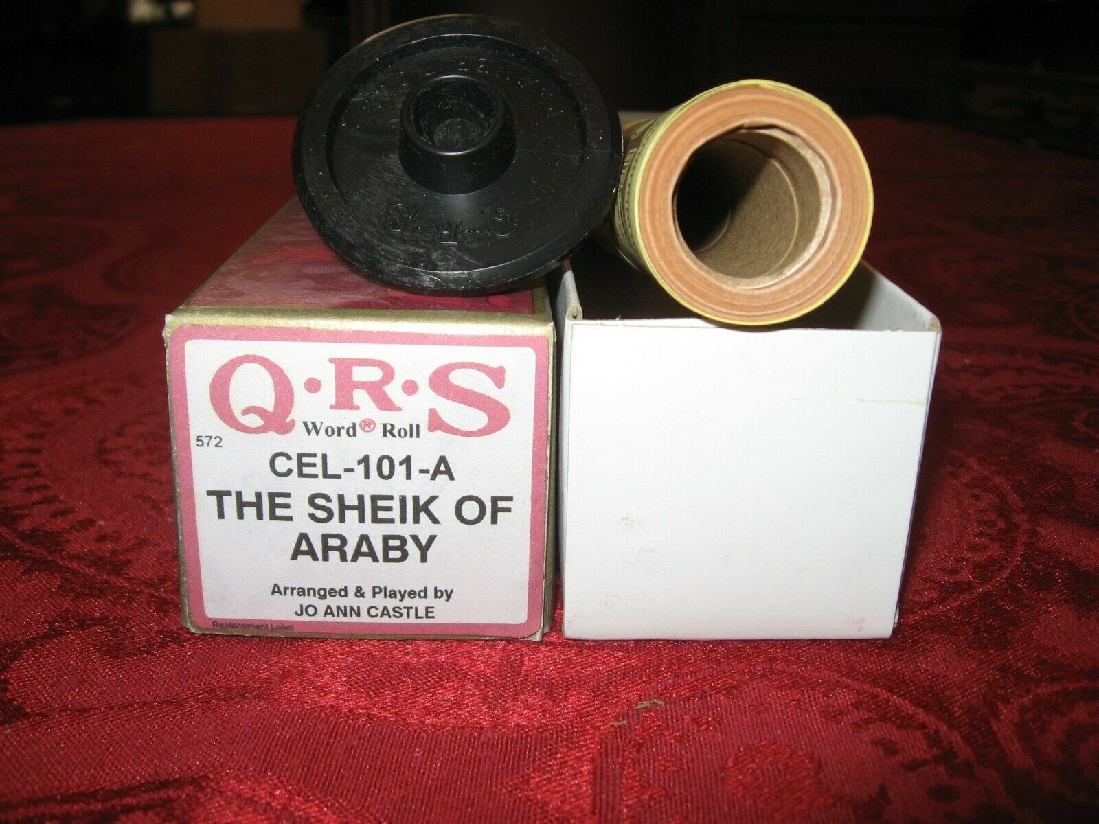 The Sheik Of Araby - QRS Celebrity Series Player Piano Roll #CEL-101