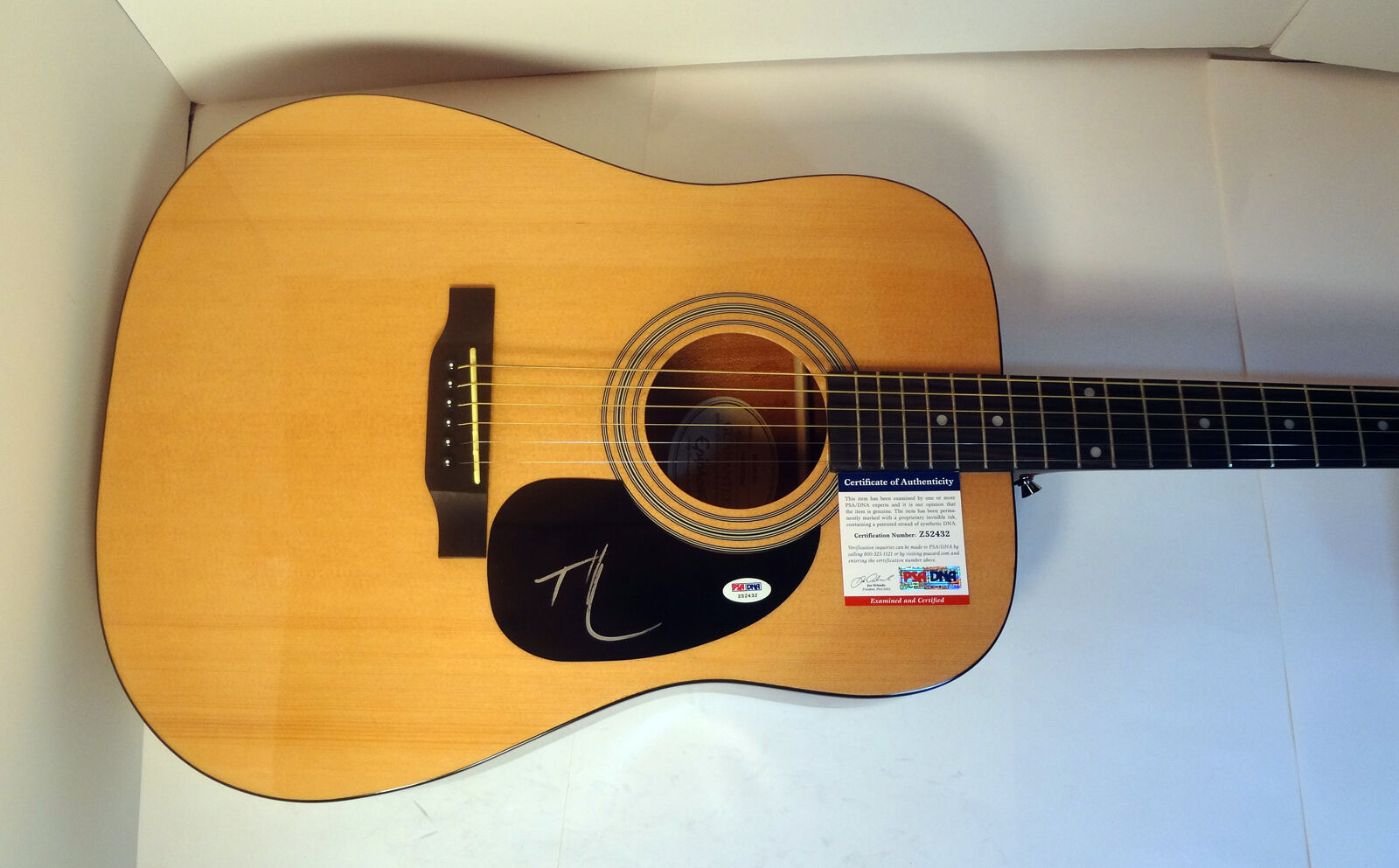 Tim Mcgraw Country Signed Autograph Epiphone Acoustic Guitar Psa/dna Coa
