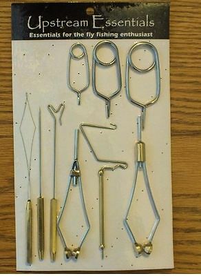 Fly Tying Starter Tool Kit - 9 Piece Carded Kt109