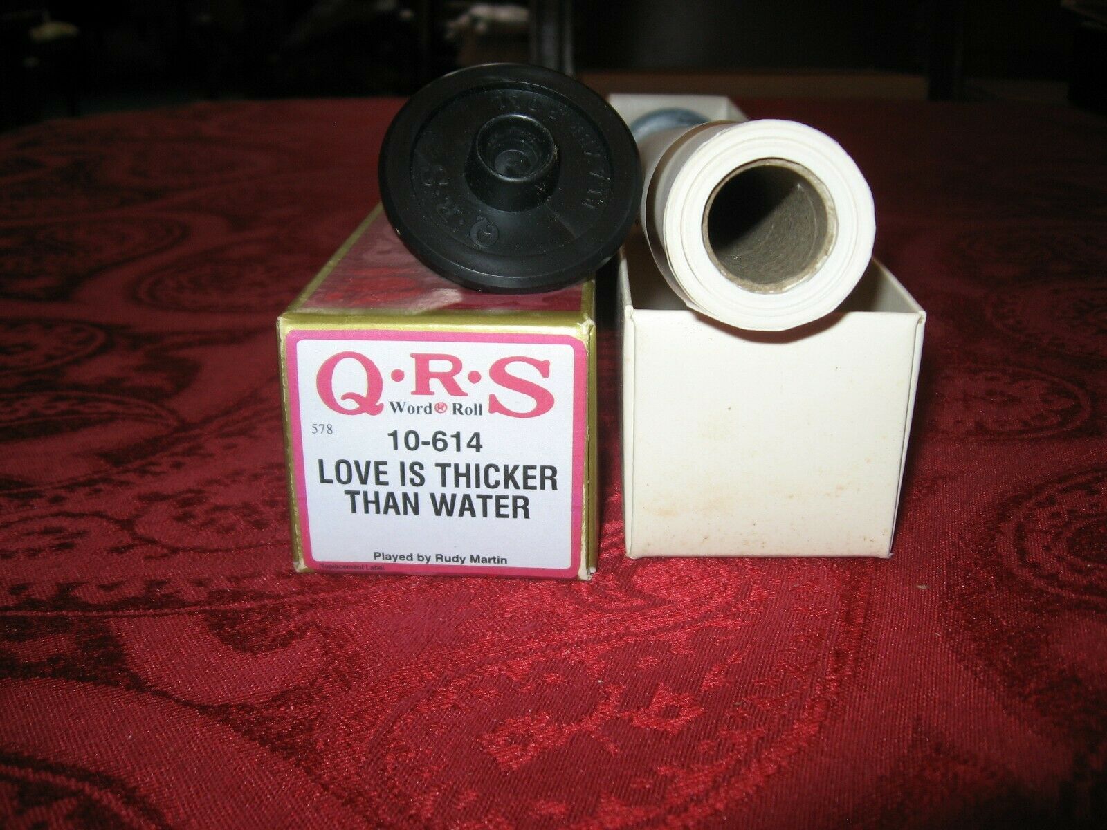 Love is Thicker Than Water - QRS Player Piano Roll #10-614