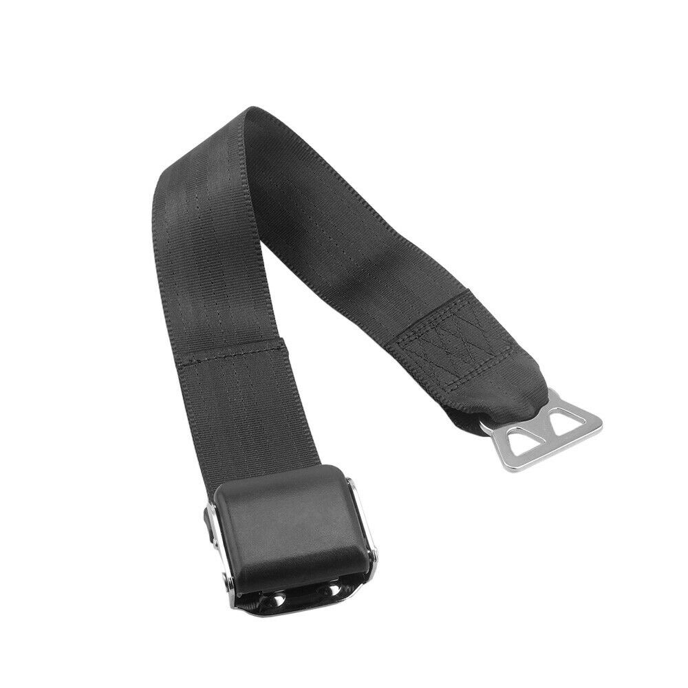 for Southwest Airplanes FAA Compliant Airplane Seat Belt Extension Black
