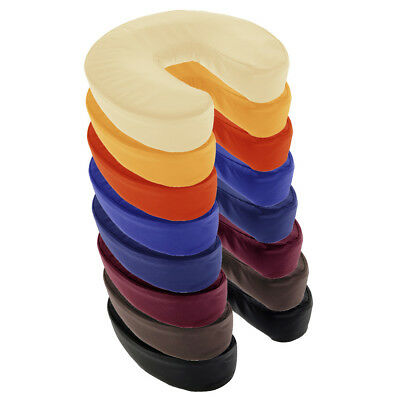 Massage Table Face Cradle Cushion - Crescent Shape Head Rest Pillow - 8 Colors