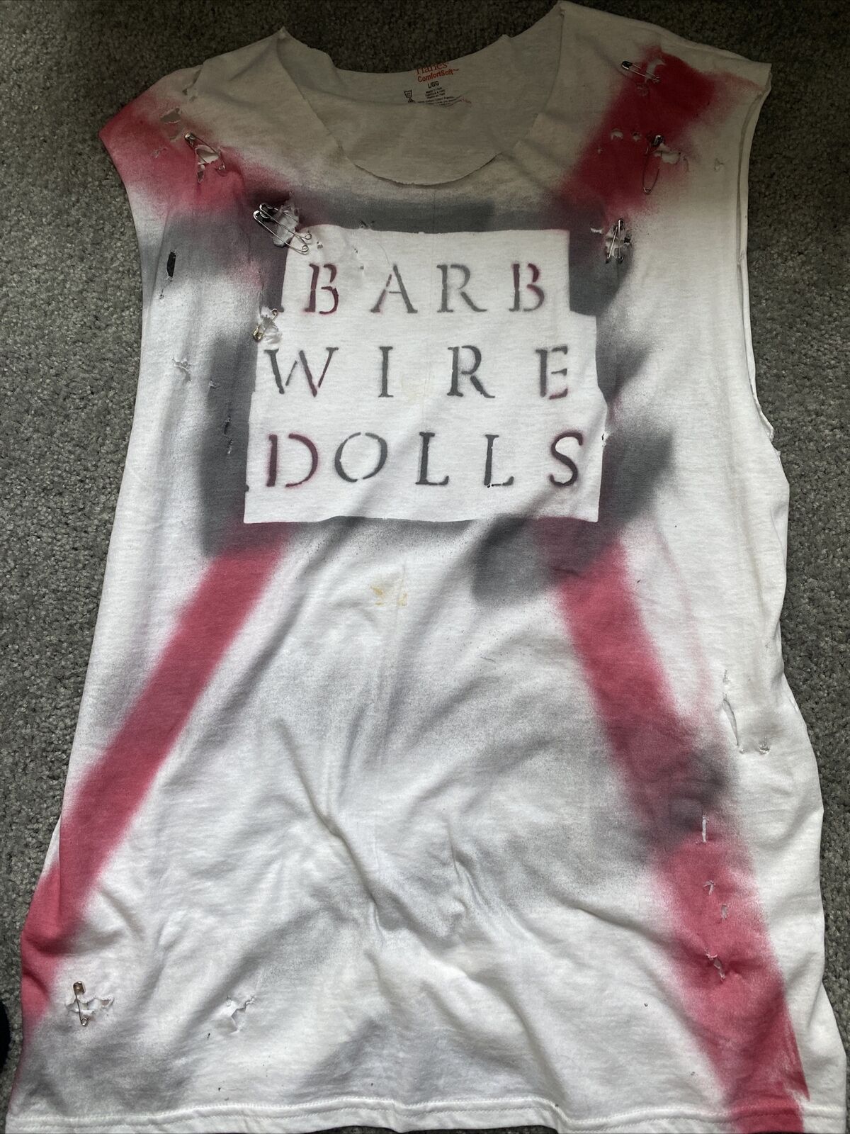 Barb Wire Dolls Artist Handmade T-shirt